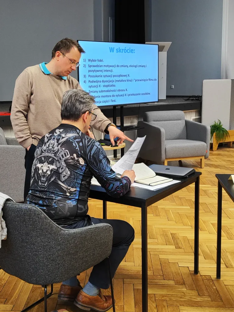 praca indywidualna kurs NLP dofinansowany w Łodzi